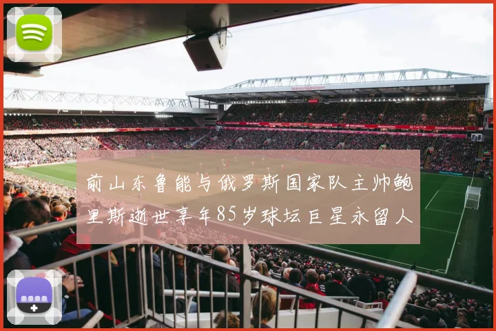 前山东鲁能与俄罗斯国家队主帅鲍里斯逝世享年85岁球坛巨星永留人间